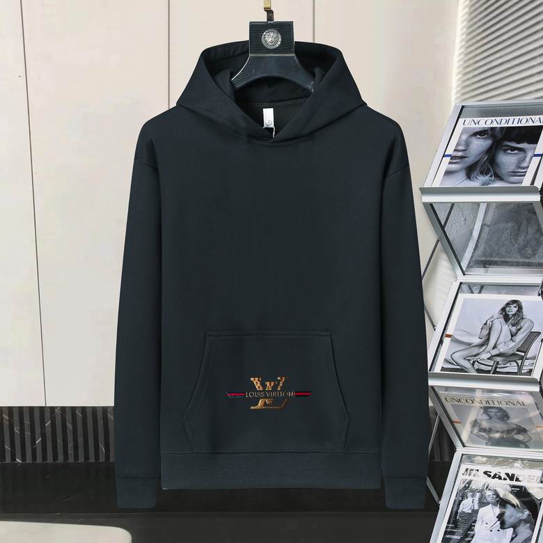 Louis Vuitton men hoodies-LV8111H